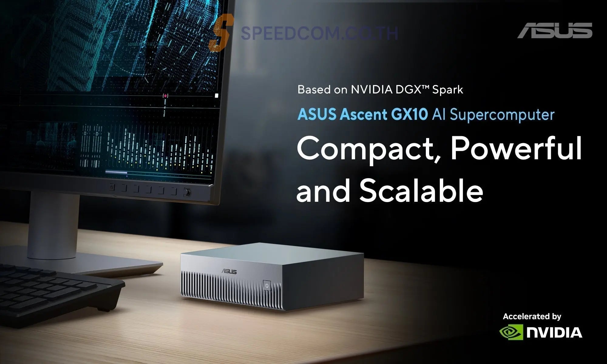 ASUS Announces the ASUS Ascent GX10 Personal AI Supercomputer