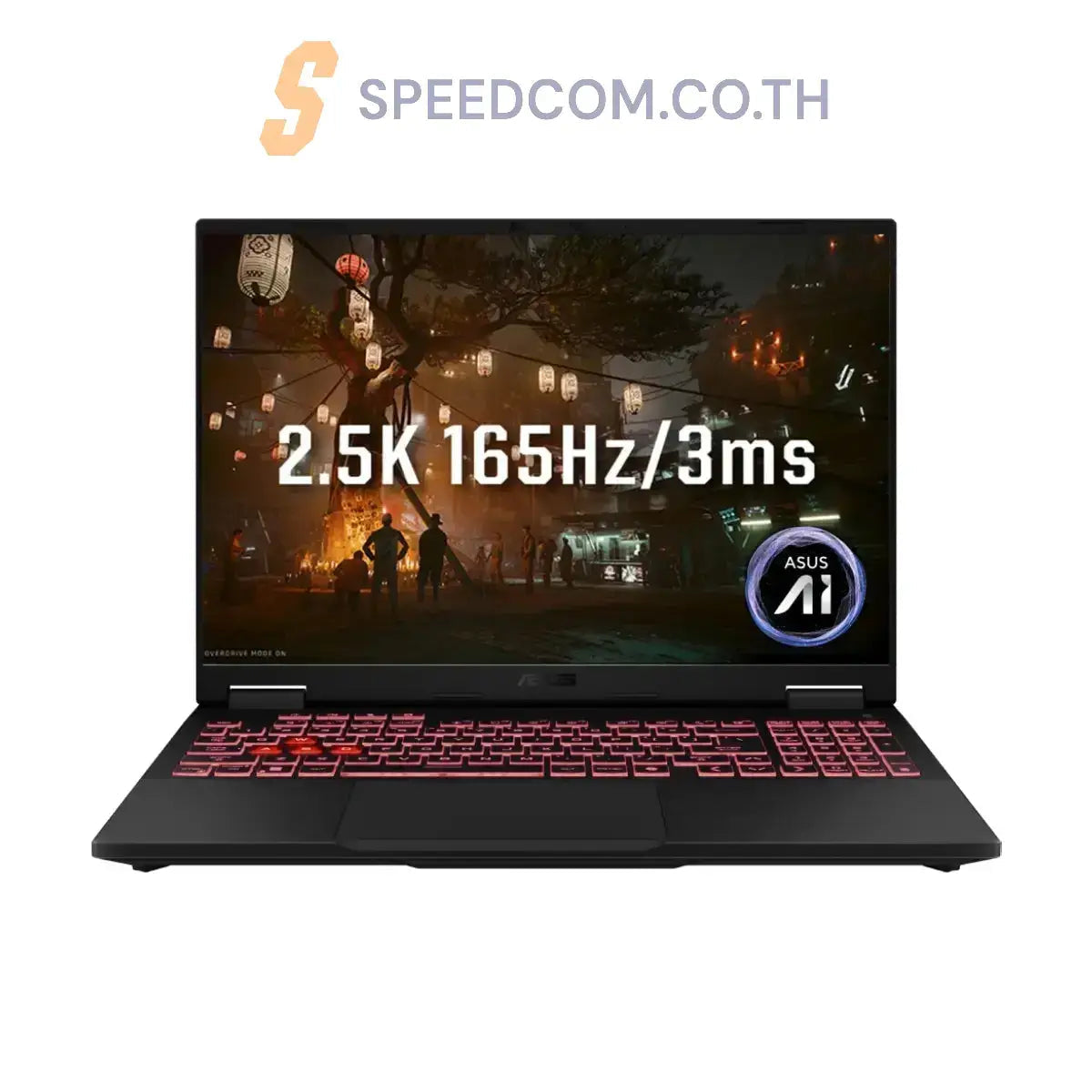 โน๊ตบุ๊ค Asus TUF Gaming A16 FA608UP-QT016W Ryzen 7 สีเทา (Jaeger Gray)SpeedCom