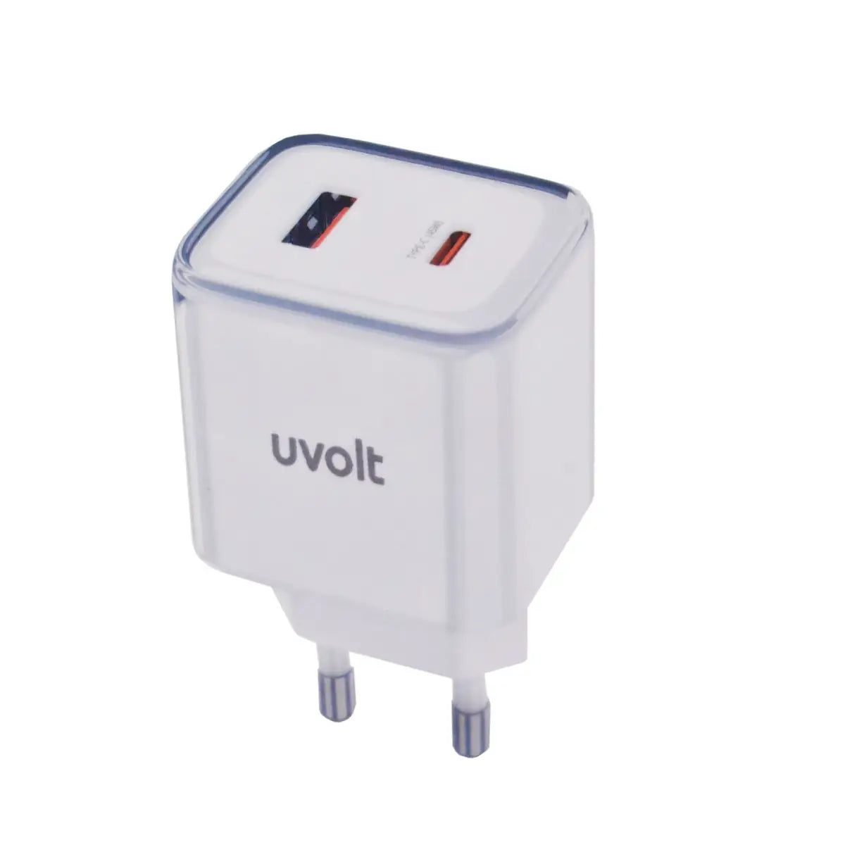 หัวชาร์จ Uvolt UVA45W-01-WHT Wall Charger 45W สีขาว - SpeedCom