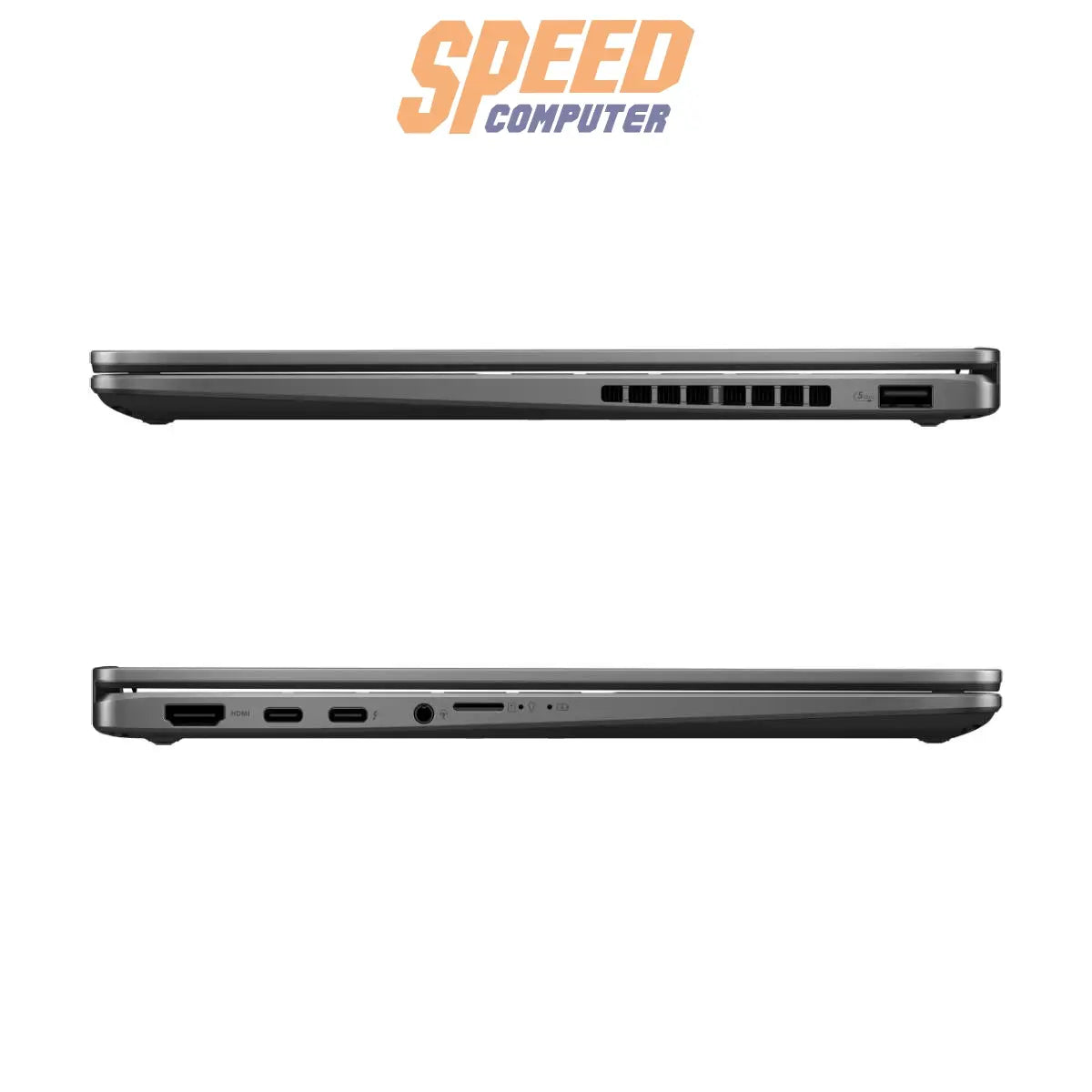 โน๊ตบุ๊ค 2-in-1 Asus Vivobook S14 Flip รุ่น TP3407SA-QL528WA ชิป Intel Core Ultra 5 226V จอสัมผัสพับได้ สีเทา Matte Gray เหมาะสำหรับทำงานและพกพา