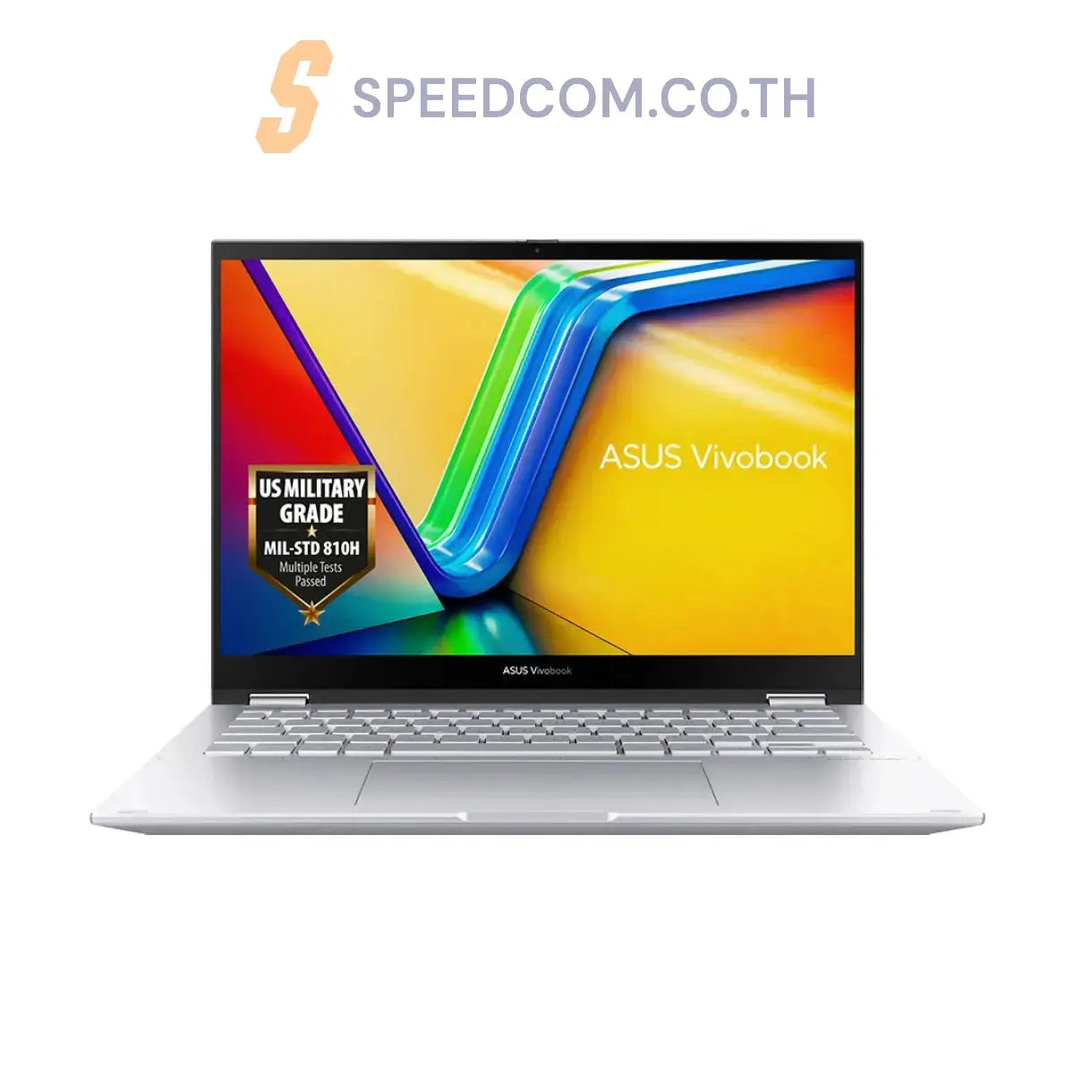 โน๊ตบุ๊ค 2 in 1 Asus Vivobook S14 TP3402VA-LZ575WA i5 Gen13 สีเงิน (Cool Silver)