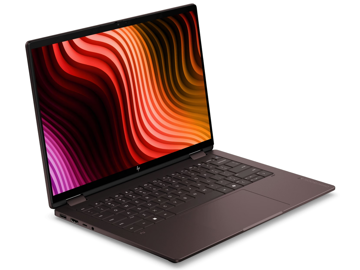 โน๊ตบุ๊ค 2-in-1 HP OmniBook X Flip 14-kc0014AU Ryzen AI 9 สีน้ำตาล - SpeedCom