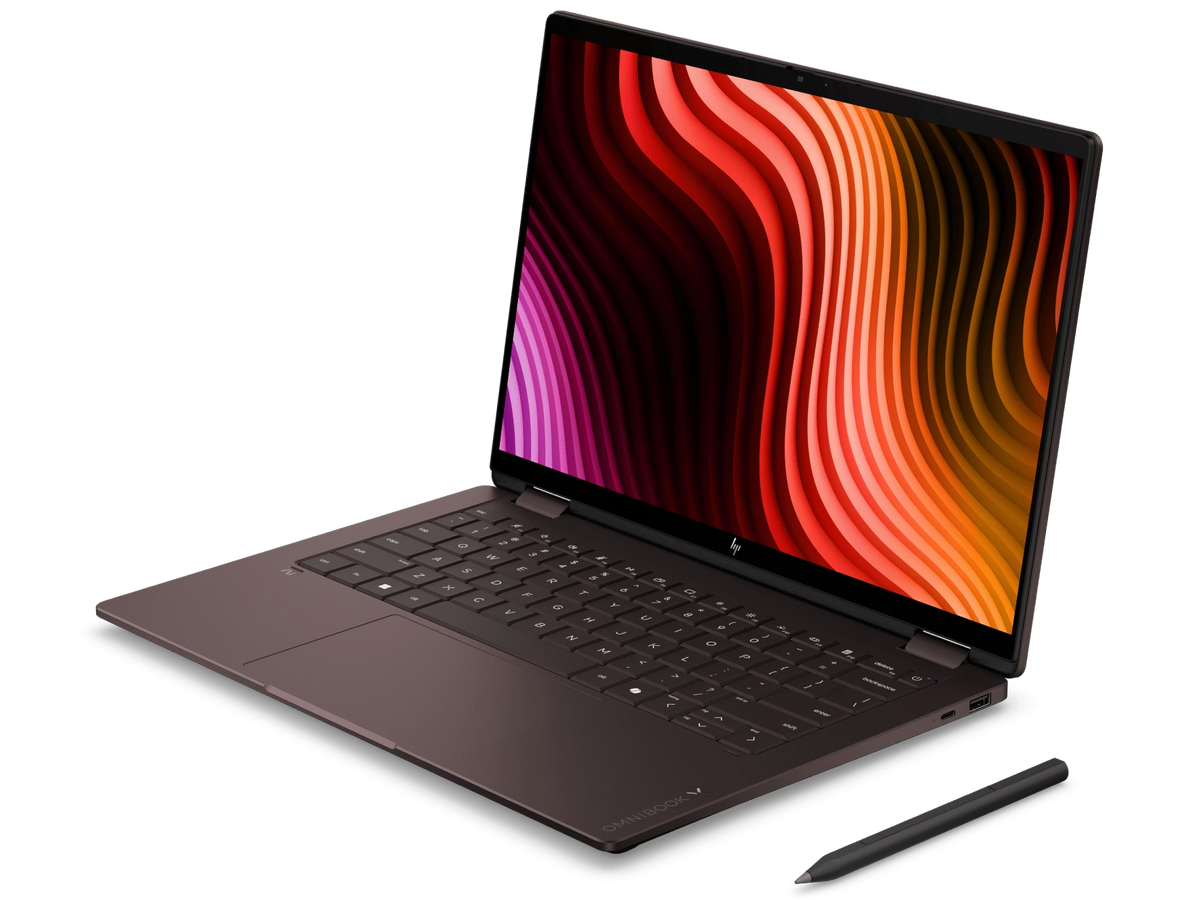 โน๊ตบุ๊ค 2-in-1 HP OmniBook X Flip 14-kc0014AU Ryzen AI 9 สีน้ำตาล - SpeedCom