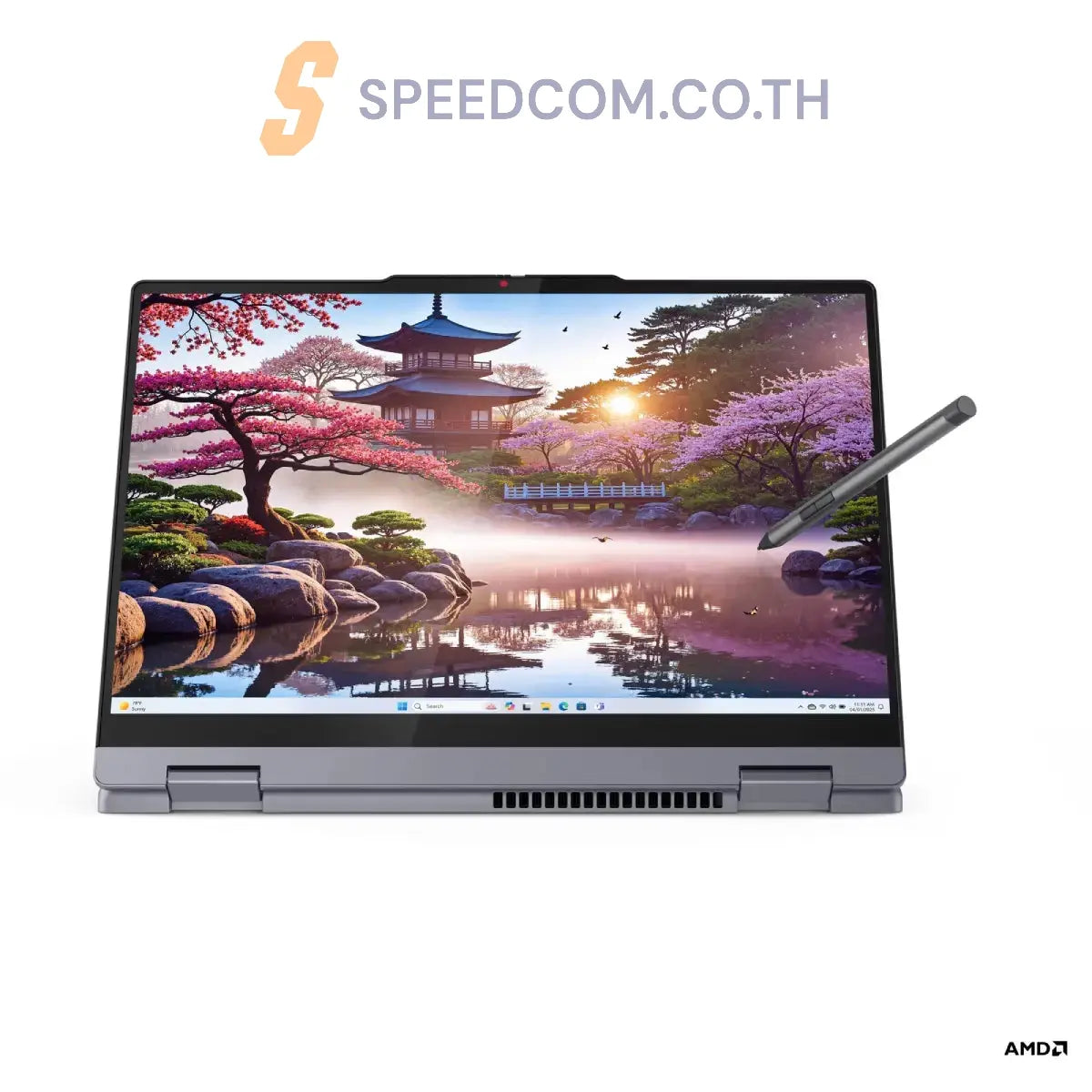 โน๊ตบุ๊ค 2 in 1 Lenovo IdeaPad 5 14AKP10-83KT000DTA Ryzen AI 7 สีเทา (Luna Grey) - SpeedCom