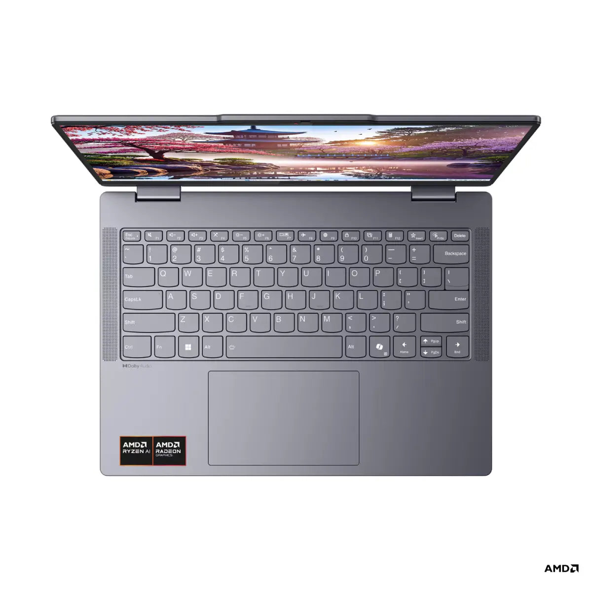 โน๊ตบุ๊ค 2 in 1 Lenovo IdeaPad 5 14AKP10-83KT000DTA Ryzen AI 7 สีเทา (Luna Grey) - SpeedCom