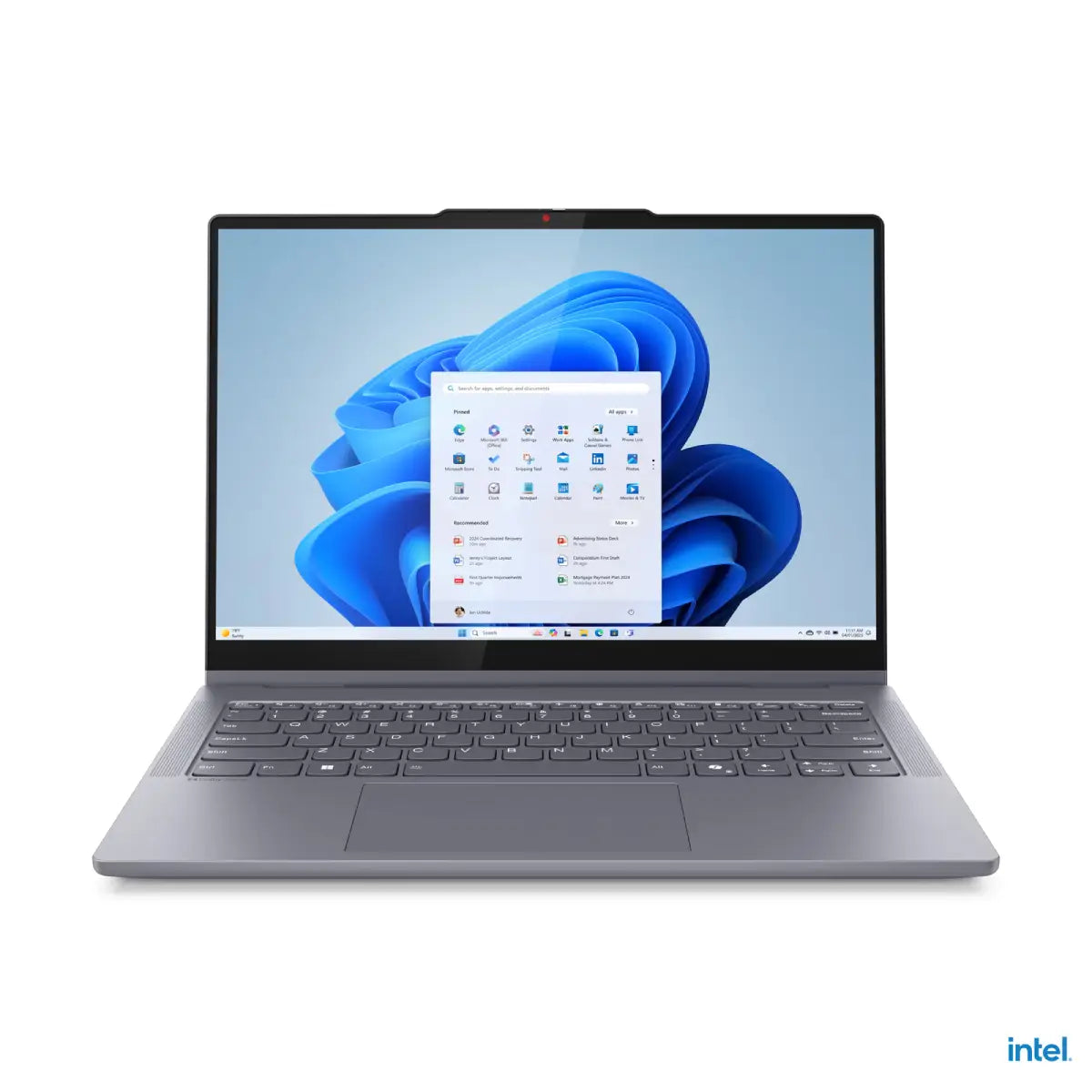 โน๊ตบุ๊ค 2 in 1 Lenovo IdeaPad 5 14IAL10-83KR0017TA Ultra 7 สีเทา (Luna Grey) - SpeedCom