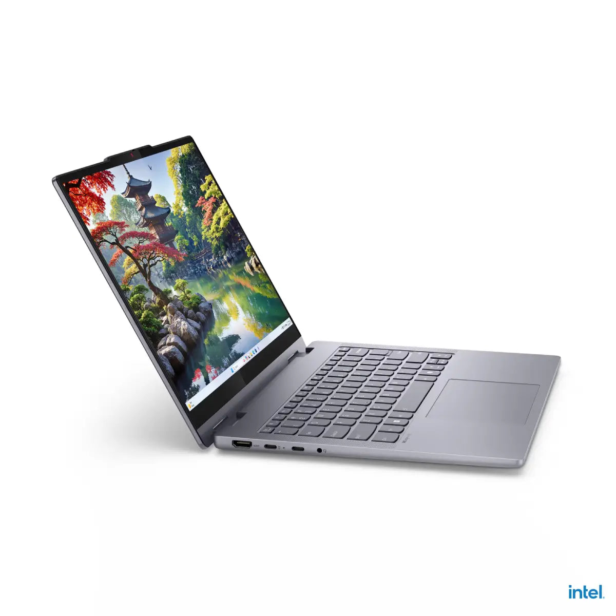 โน๊ตบุ๊ค 2 in 1 Lenovo IdeaPad 5 14IAL10-83KR0017TA Ultra 7 สีเทา (Luna Grey) - SpeedCom