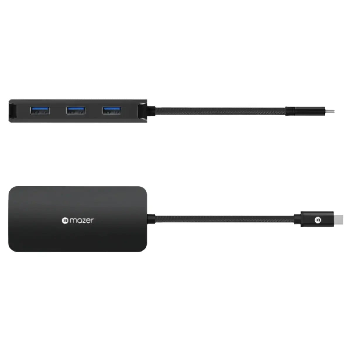 อุปกรณ์แปลงสัญญาณ Mazer USB-C Multiport Hub 6-in-1 (M-UC2MULTI4060-BK) - SpeedCom