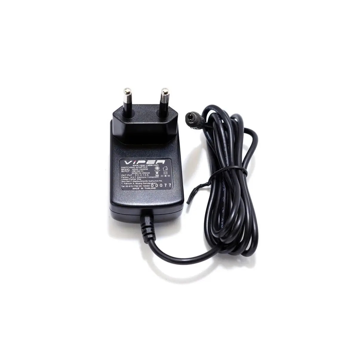 อะแดปเตอร์ VIPER VPR0510 5V1A TIS Switching Adapter สีดำ - SpeedCom