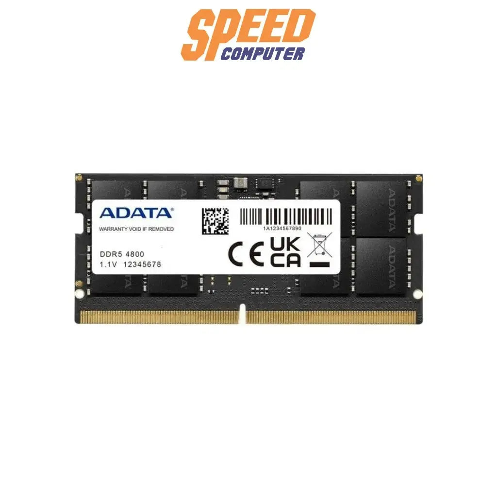 หน่วยความจำ แรม โน๊ตบุ๊ค ADATA 32GB DDR5 BUS 4800 AD5S480032G - S - SpeedCom