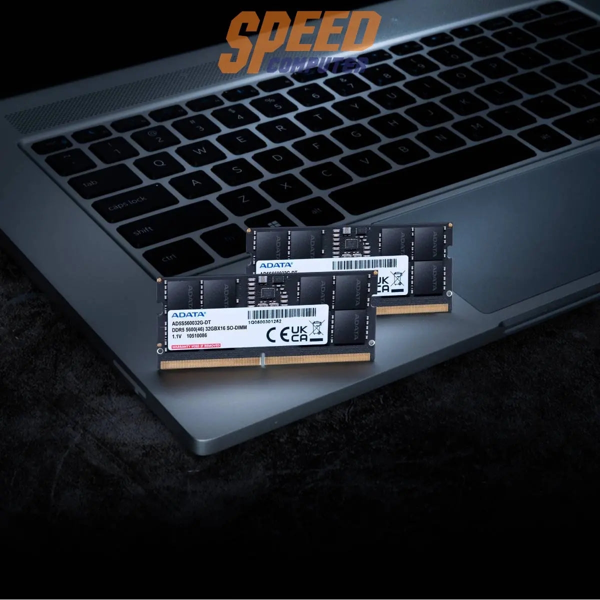 หน่วยความจำ แรม โน๊ตบุ๊ค ADATA 8GB DDR5 BUS 5600 AD5S56008G-S - SpeedCom
