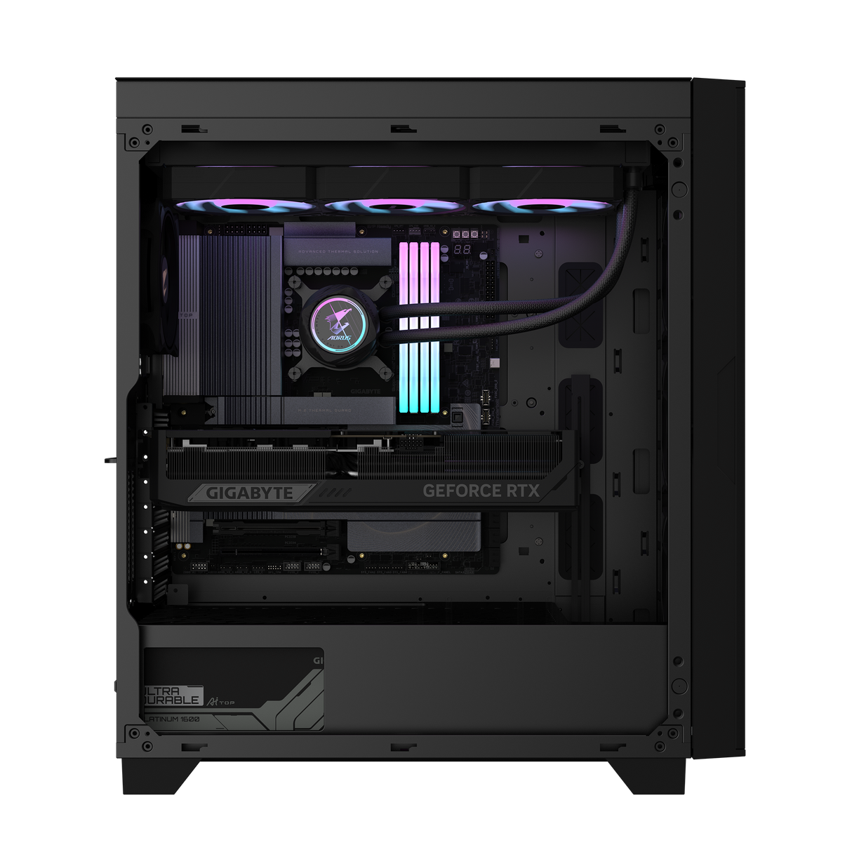 คอมพิวเตอร์ตั้งโต๊ะ GIGABYTE AI TOP 100 Z890 - AT1I9N9-0000