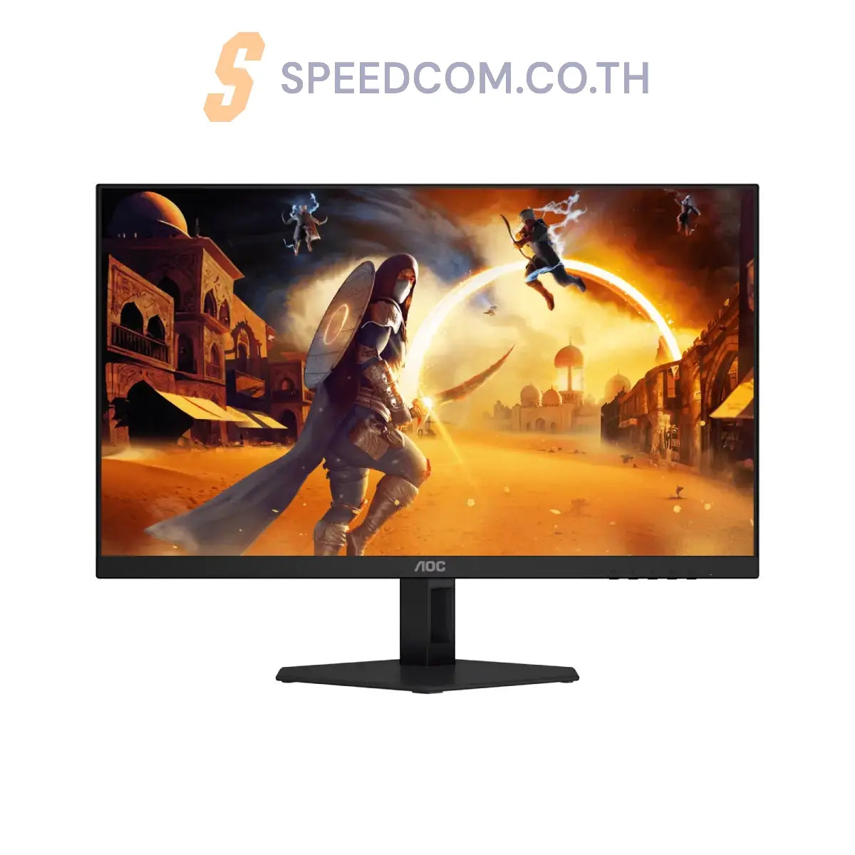 จอมอนิเตอร์ AOC 27G4E 27.0" Fast IPS 180Hz 0.5ms สีดำ - SpeedCom