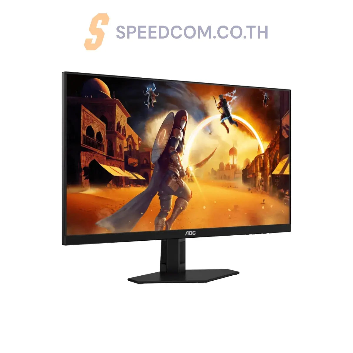 จอมอนิเตอร์ AOC 27G4E 27.0" Fast IPS 180Hz 0.5ms สีดำ - SpeedCom