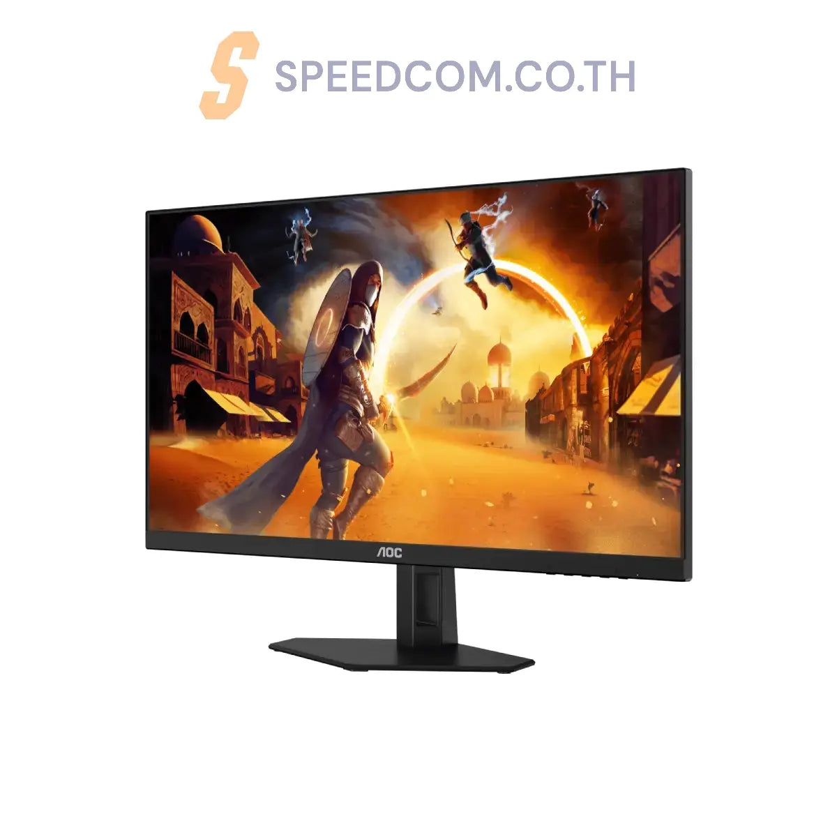 จอมอนิเตอร์ AOC 27G4E 27.0" Fast IPS 180Hz 0.5ms สีดำ - SpeedCom