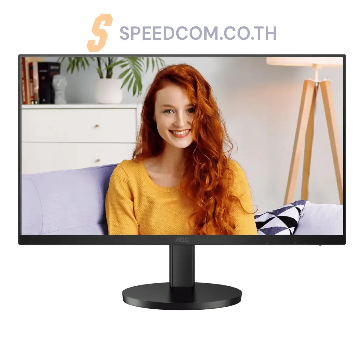 จอมอนิเตอร์ AOC U27B3AF 27.0" 4K IPS 60Hz สีดำ - SpeedCom