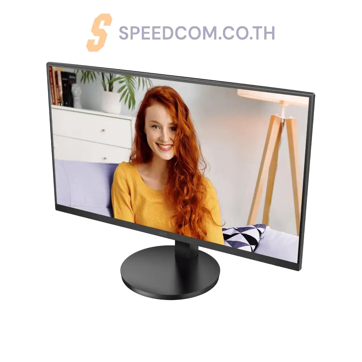 จอมอนิเตอร์ AOC U27B3CF 27.0" 4K IPS 60Hz สีดำ