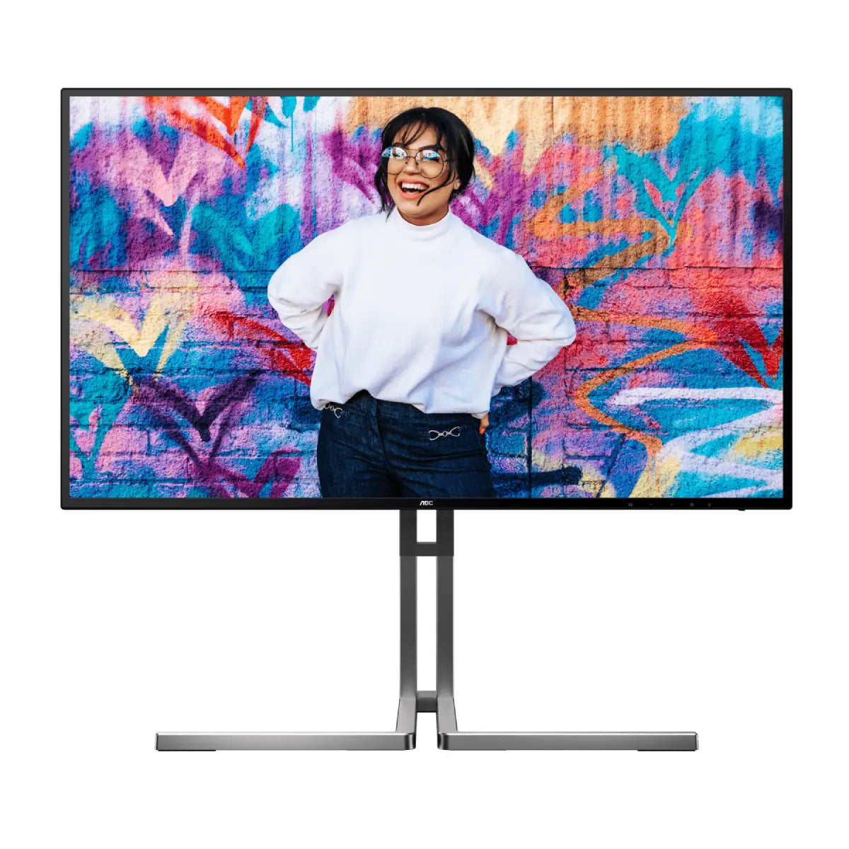 จอมอนิเตอร์ AOC U27U3CV/67 27.0" Nano IPS 60Hz - SpeedCom