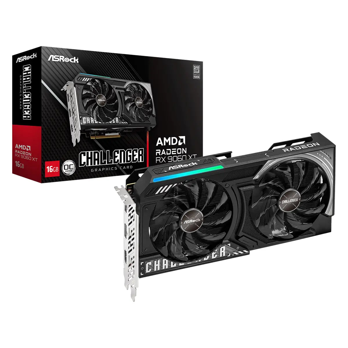 การ์ดจอ ASROCK AMD Radeon RX 9060 XT Challenger 16GB GDDR6