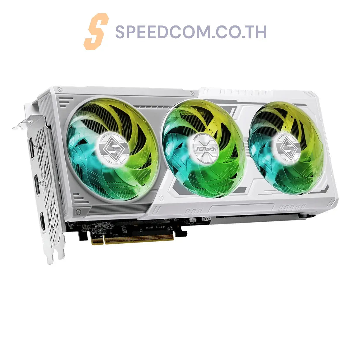 การ์ดจอ ASROCK AMD Radeon RX 9060 XT Steel Legend OC 16GB GDDR6