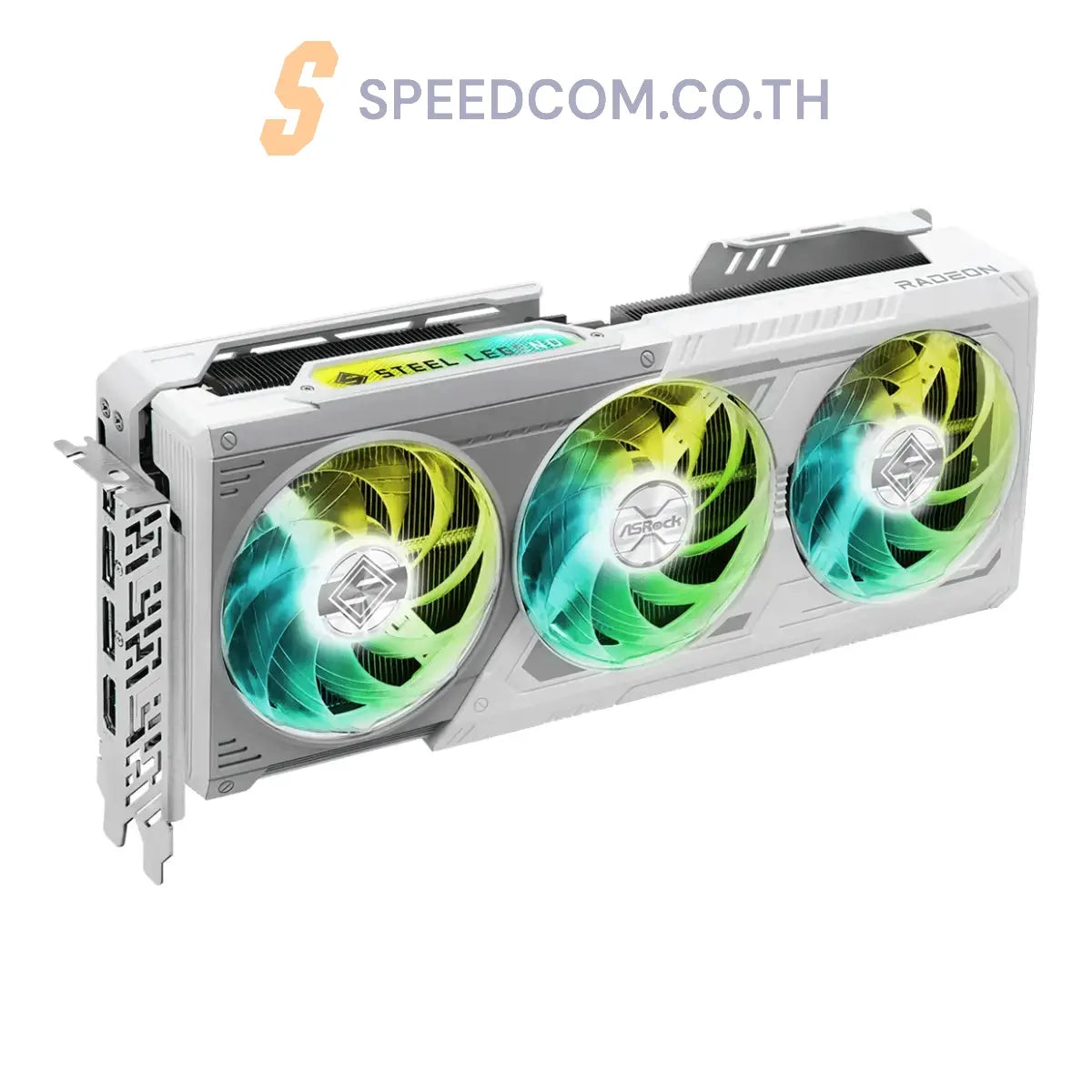 การ์ดจอ ASROCK AMD Radeon RX 9070 XT Steel Legend 16GB GDDR6