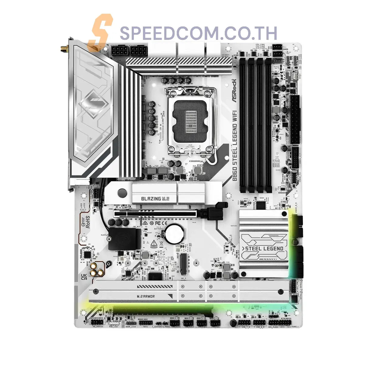 เมนบอร์ด ASROCK B860 STEEL LEGEND WIFI DDR5 LGA1851 ATX