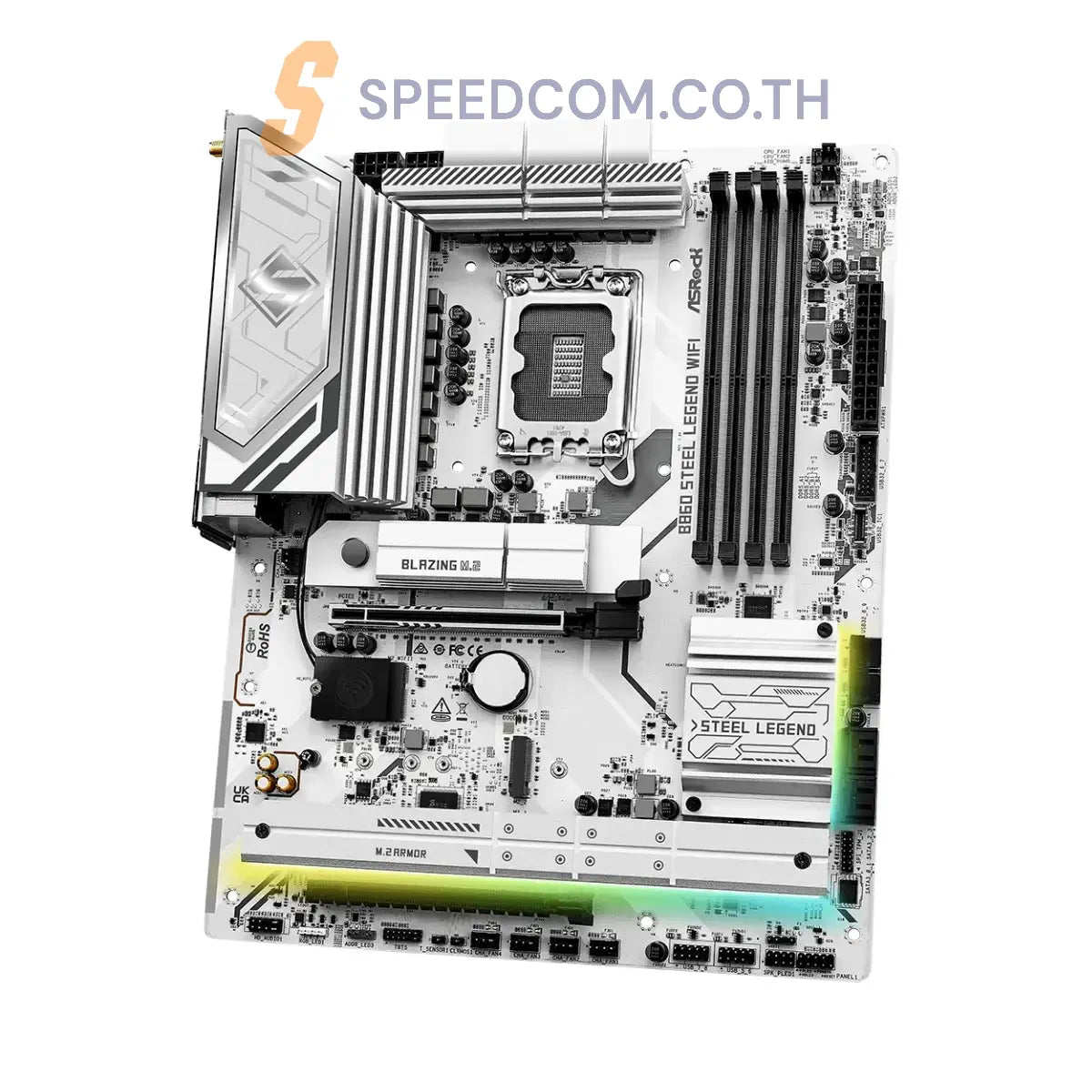 เมนบอร์ด ASROCK B860 STEEL LEGEND WIFI DDR5 LGA1851 ATX