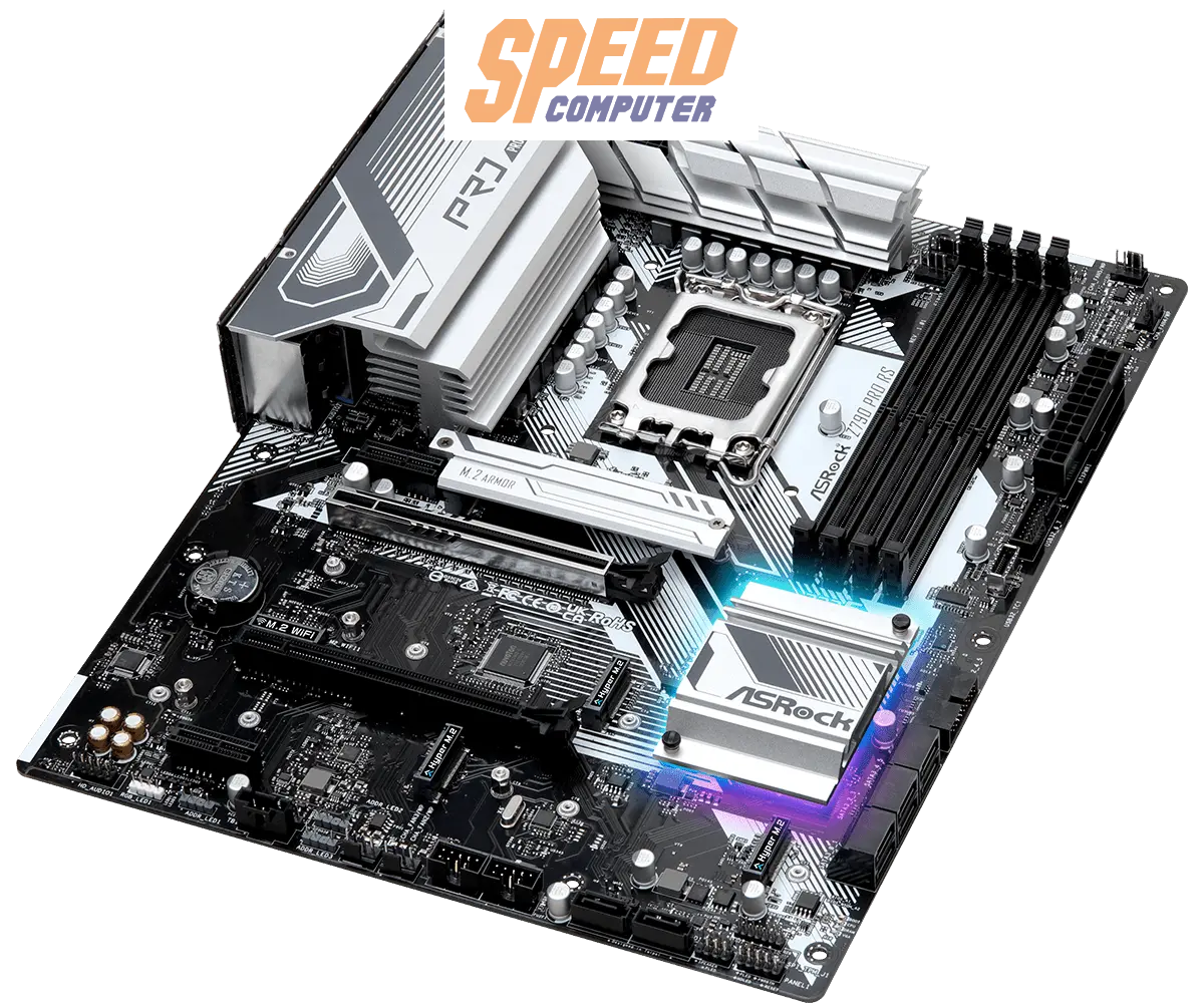 เมนบอร์ด ASROCK Z790 PRO RS DDR5 LGA1700 ATX - SpeedCom