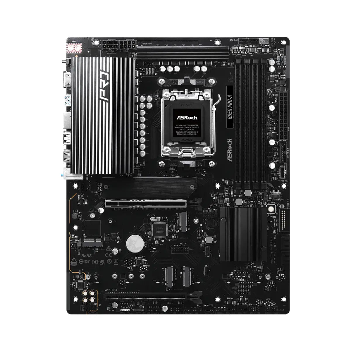 เมนบอร์ด ASRock B850 PRO-A AM5 ATX สีดำ