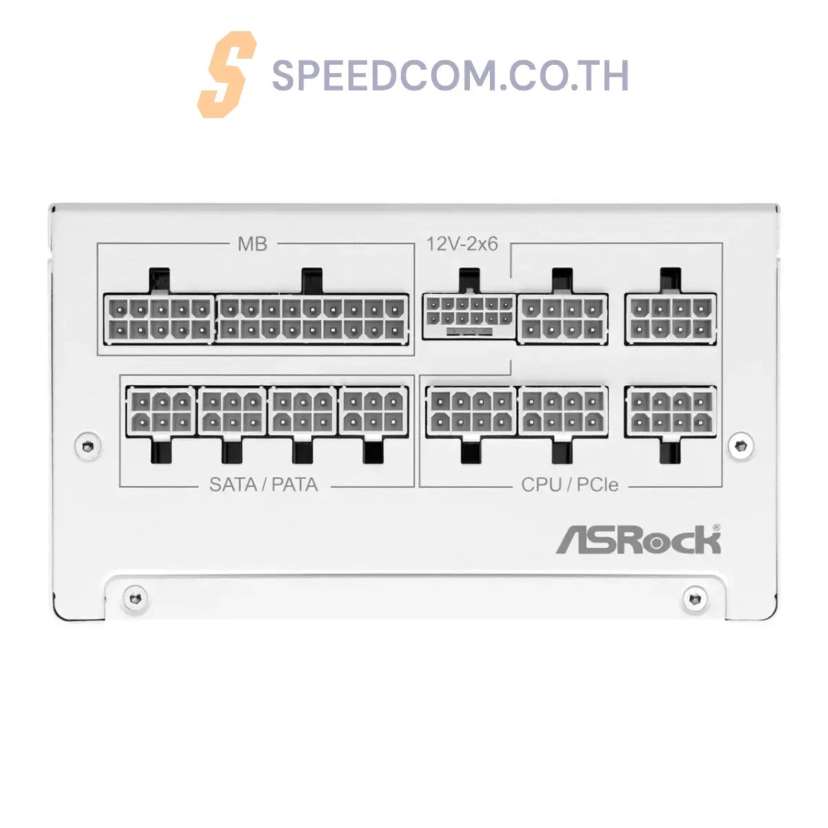 อุปกรณ์จ่ายไฟ ASRock Steel Legend SL-850GW 80 PLUS Gold 850W สีขาว