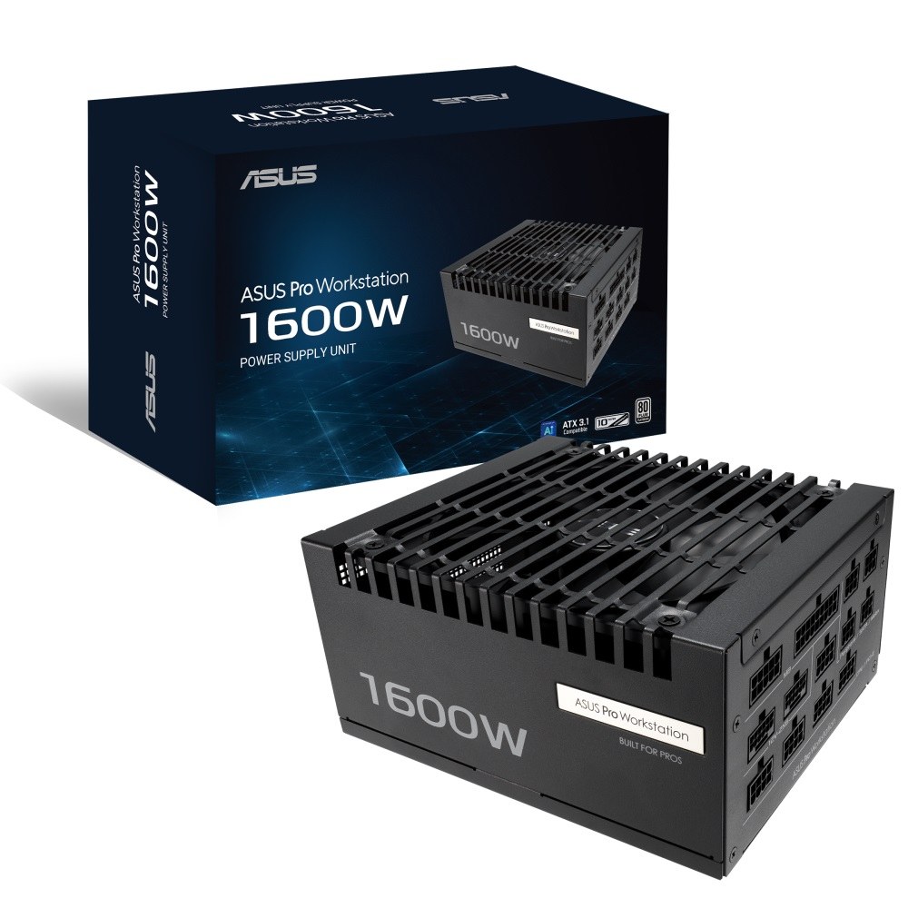 อุปกรณ์จ่ายไฟ ASUS Pro WS 1600W Platinum 80 Plus Platinum - SpeedCom