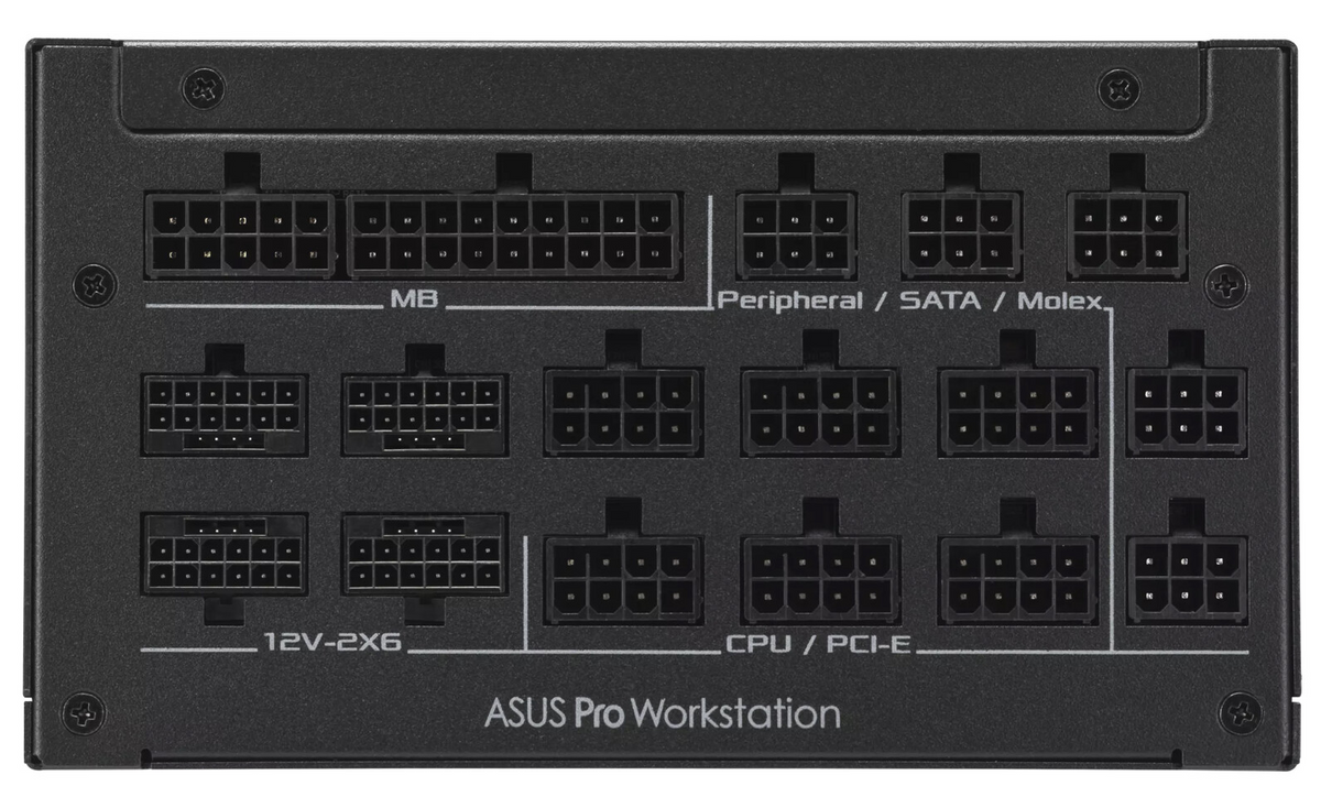 อุปกรณ์จ่ายไฟ ASUS Pro WS 1600W Platinum 80 Plus Platinum - SpeedCom