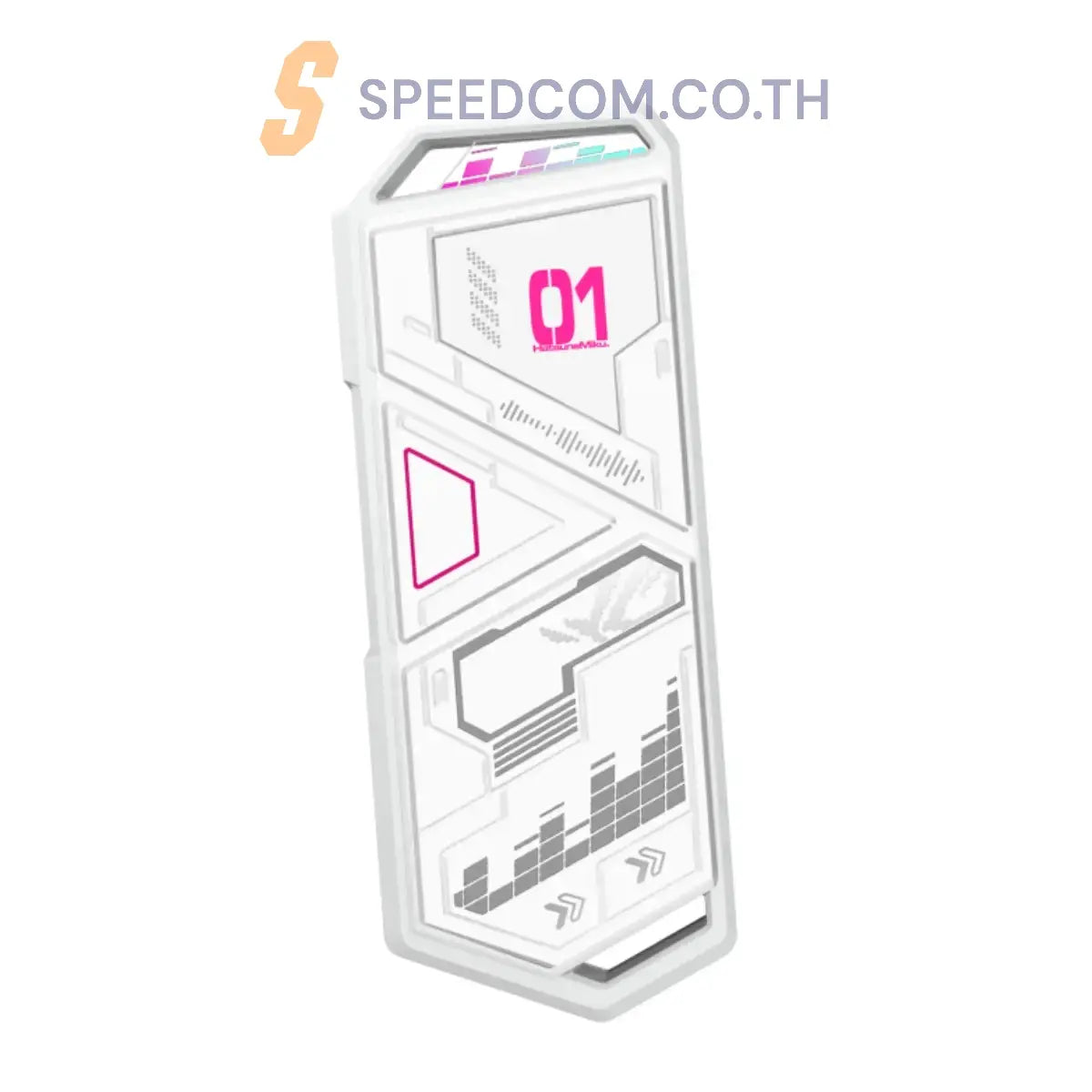 กล่องใส่เอ็มดอททู ASUS ROG Strix Arion Hatsune Miku Edition M.2 NVMe SSD Enclosure - SpeedCom