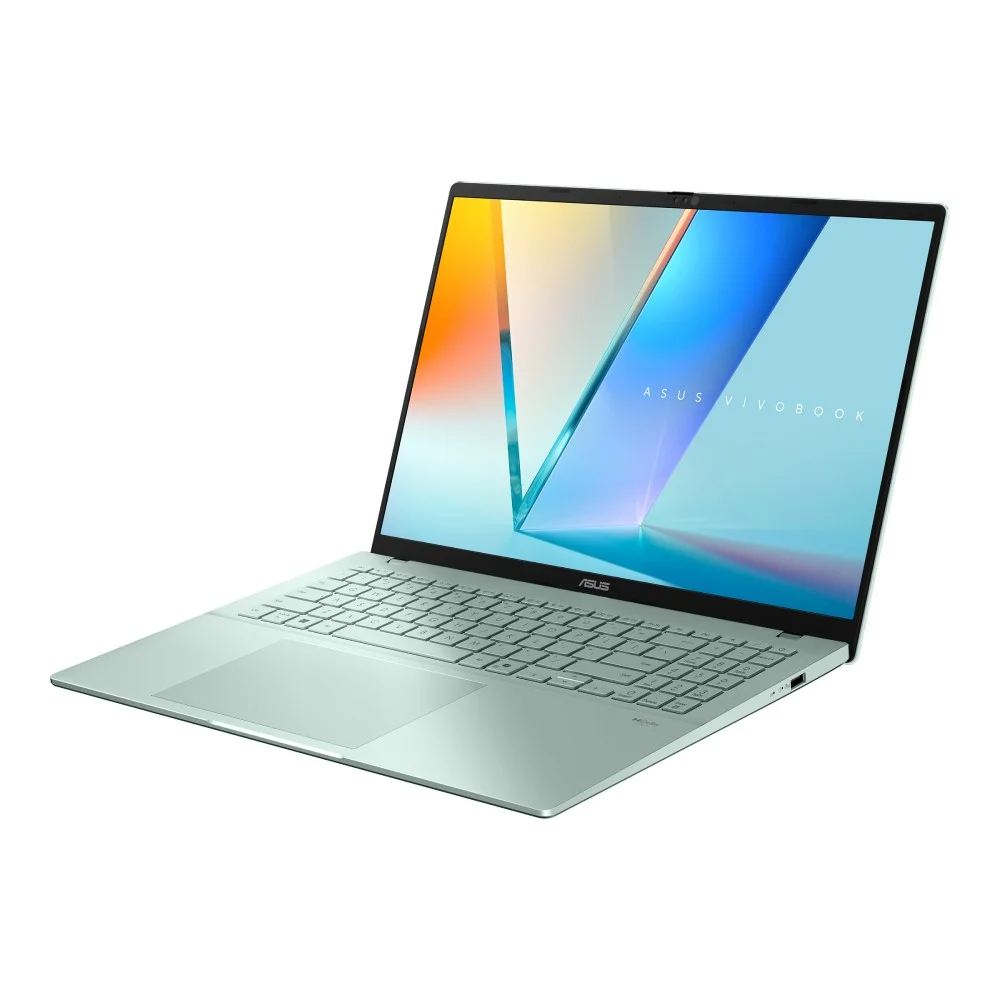 โน๊ตบุ๊ค ASUS Vivobook S 16 OLED S3607QA-GREEN055WA Snapdragon X สีเขียวSpeedCom