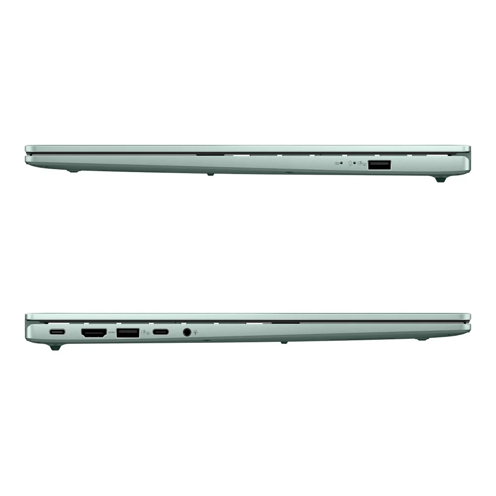 โน๊ตบุ๊ค ASUS Vivobook S 16 OLED S3607QA-GREEN055WA Snapdragon X สีเขียวSpeedCom