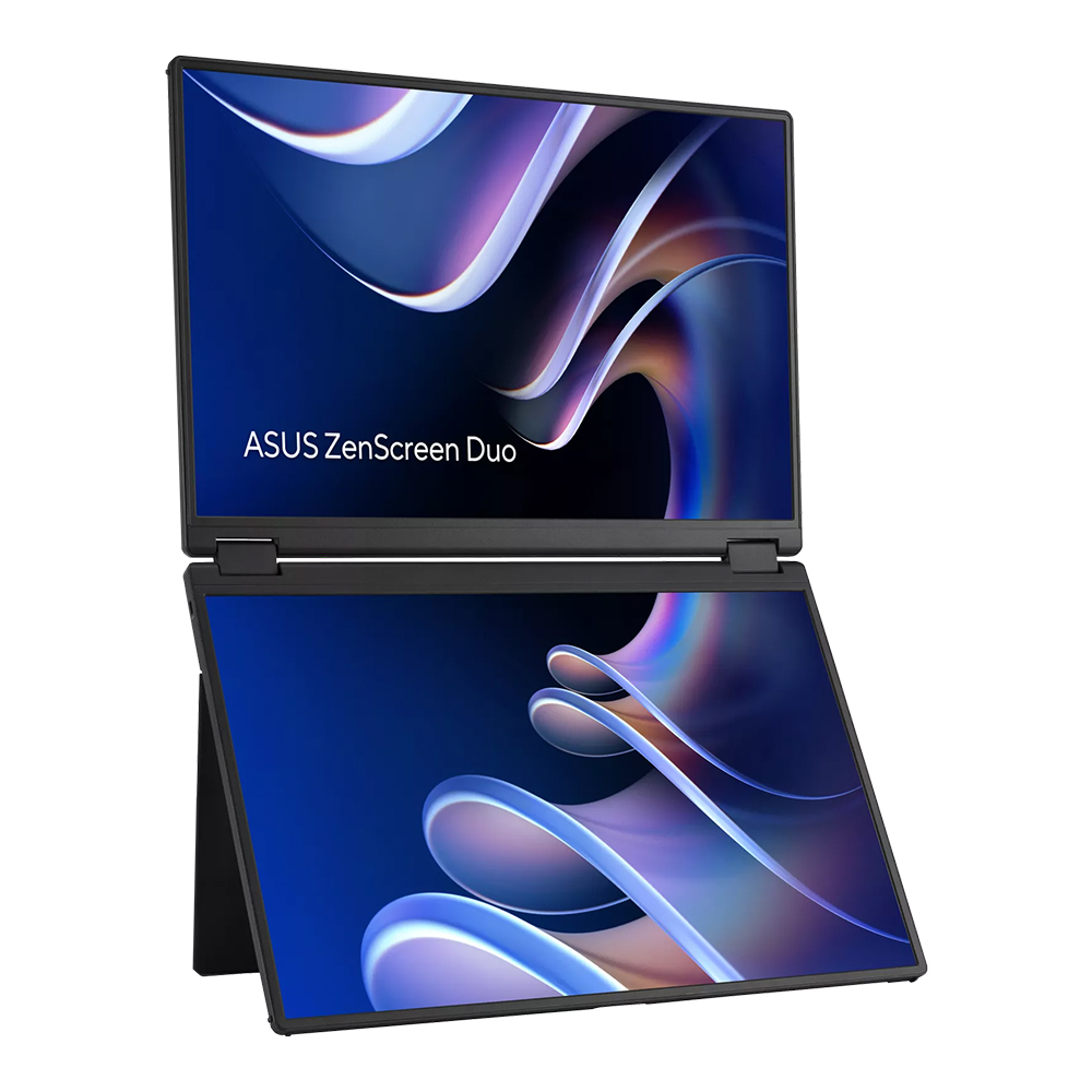 จอมอนิเตอร์พกพา ASUS ZenScreen Duo MB14FCD 14" 60Hz สีดำ - SpeedCom