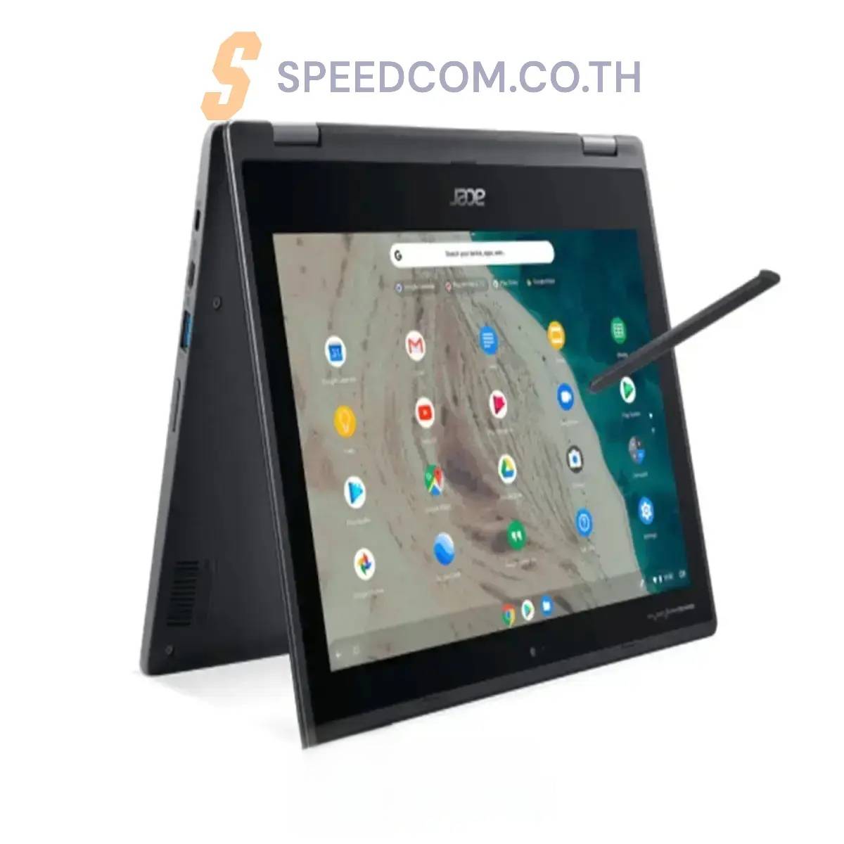 โน๊ตบุ๊ค Acer Chromebook Spin 11 R752TN-C56L สีดำSpeedCom