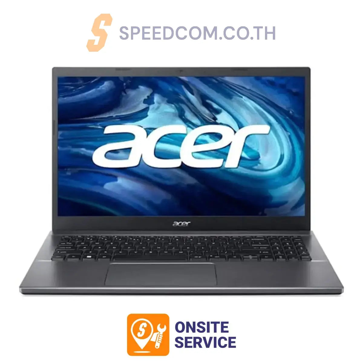 โน๊ตบุ๊ค Acer Extensa 15 EX215-55-55NS i5 Gen12 สีเทา (Steel Grey)SpeedCom