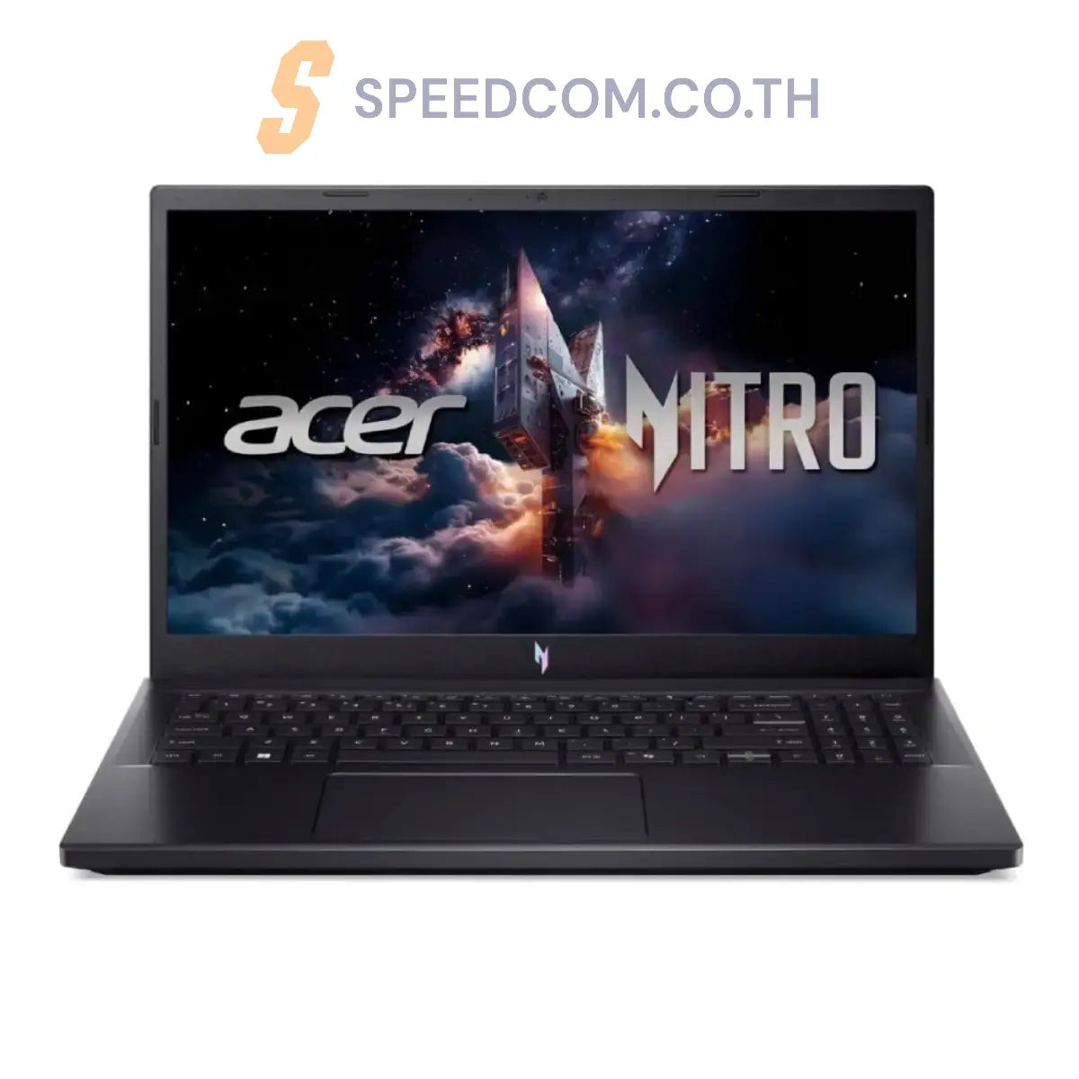 โน๊ตบุ๊ค Acer Nitro V 15 ANV15-52-501P i5 Gen13 สีดำ (Obsidian Black) - SpeedCom