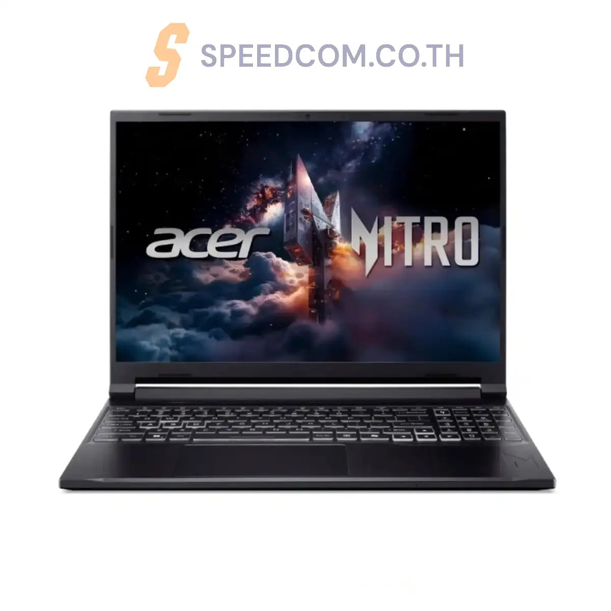 โน๊ตบุ๊ค Acer Nitro V 16S AI ANV16S-41-R7N6 Ryzen 5 สีดำ (Obsidian Black) - SpeedCom
