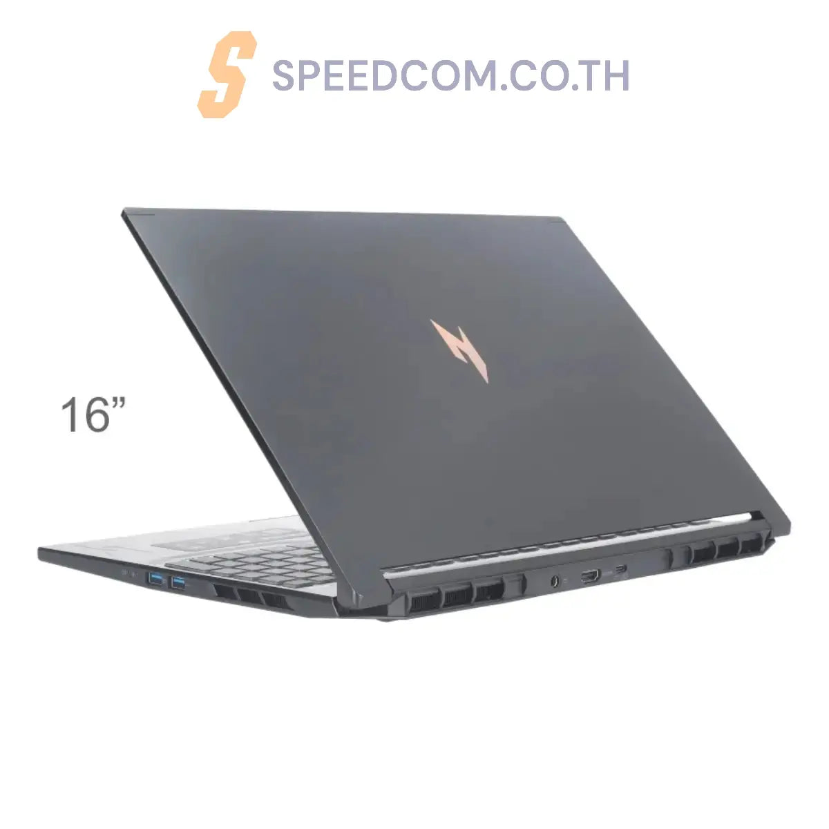 โน๊ตบุ๊ค Acer Nitro V 16S ANV16S-41-R9YE Ryzen 7 สีดำ (Obsidian Black) - SpeedCom