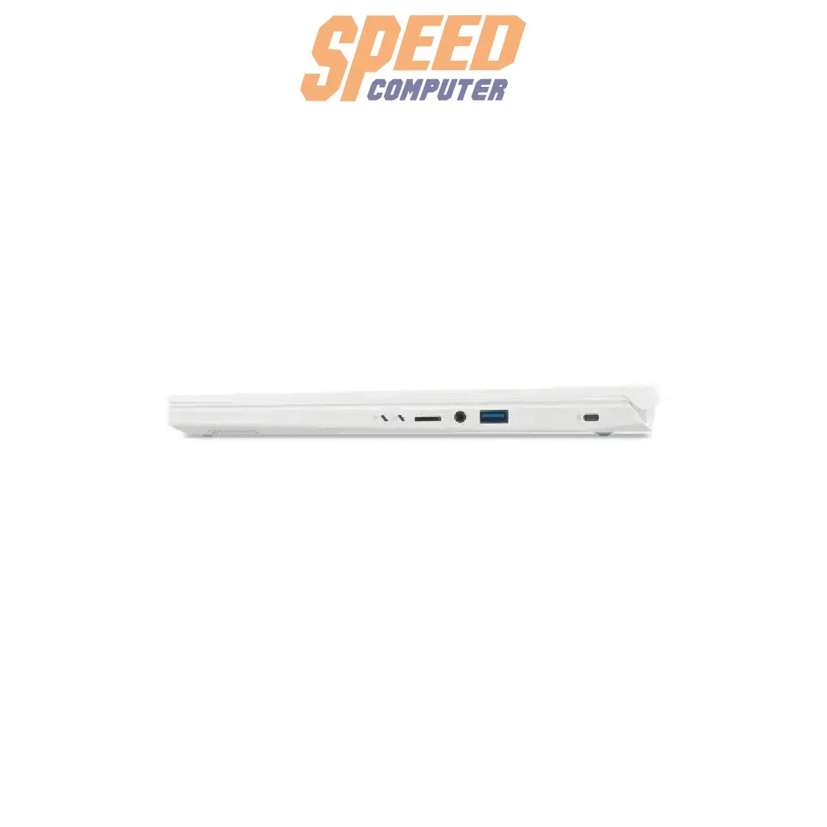 โน๊ตบุ๊คเกมมิ่ง Acer Nitro V14 รุ่น ANV14-61-R5U3 มาพร้อมชิป AMD Ryzen 5 8645HS ดีไซน์กะทัดรัด สีขาว Pearl White เหมาะสำหรับเล่นเกม ทำงาน และพกพา