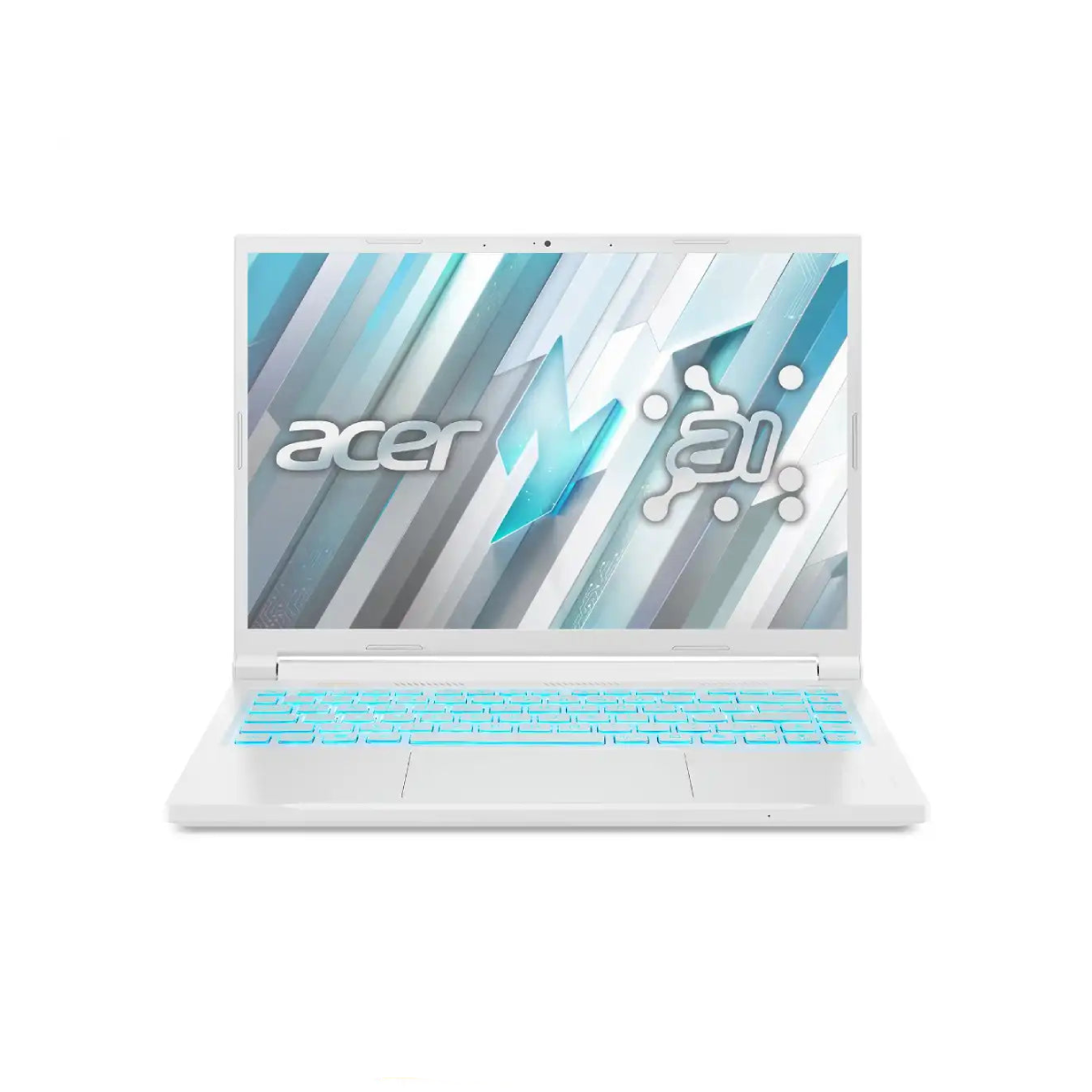 โน๊ตบุ๊ค Acer Nitro V14 ANV14-61-R5U3 Ryzen5 8645HS สีขาว (Pearl white)SpeedCom