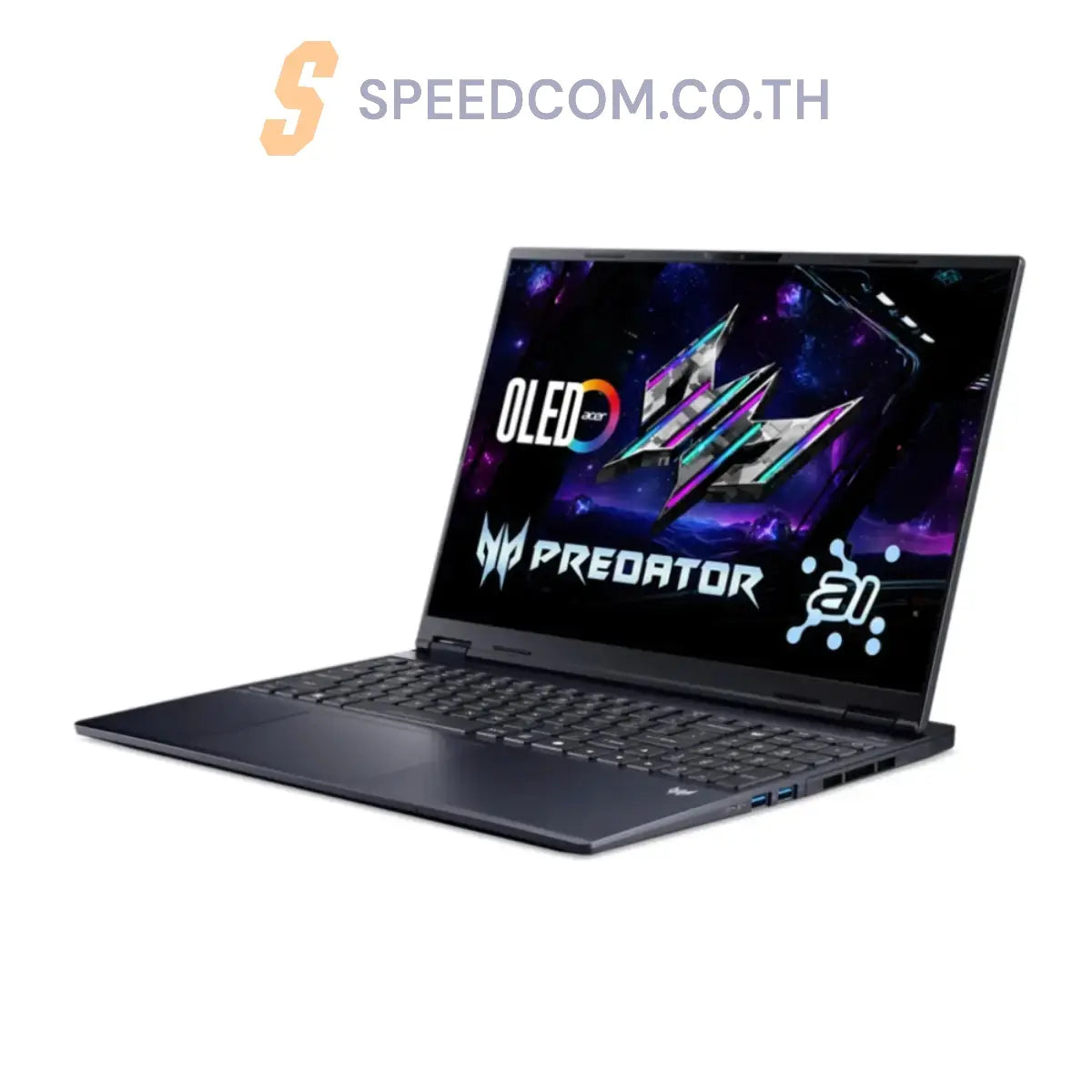 โน๊ตบุ๊ค Acer Predator Helios Neo16S AI PHN16S-71-76AZ Ultra 7 สีดำ (Abyssal Black) - SpeedCom
