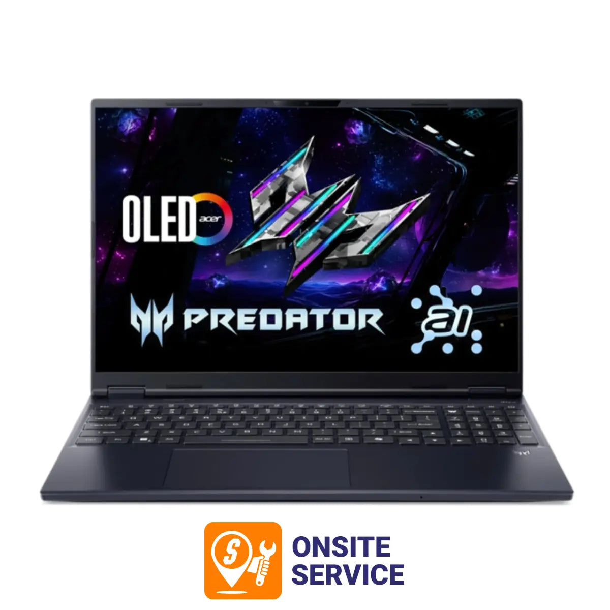 โน๊ตบุ๊ค Acer Predator Helios Neo16S AI PHN16S-71-76AZ Ultra 7 สีดำ (Abyssal Black)