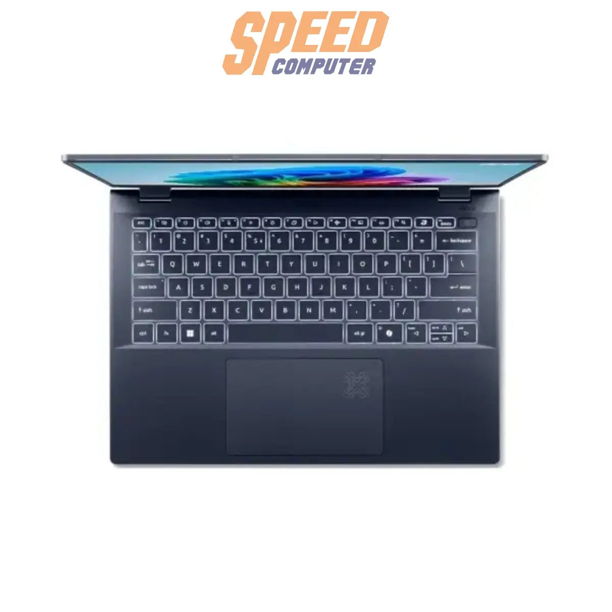 โน๊ตบุ๊ค Acer Swift AI SF14-51 รุ่น 51TJ ชิป Intel Core Ultra 5 226V สี Steam Blue ดีไซน์บางเบา เหมาะสำหรับงานมัลติทาสก์และการใช้งานประจำวัน