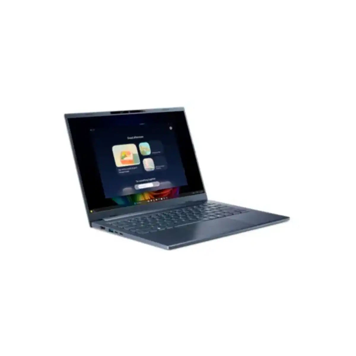 โน๊ตบุ๊ค Acer Swift Go 14 AI SFG14-75-5880 Ultra 5 Steam Blue