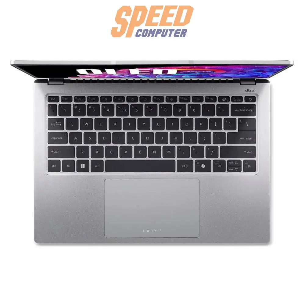 โน๊ตบุ๊ค Acer Swift Go 14 SFG14 - 73 - 71ZY Ultra 7 สีเงิน (Pure Silver) - SpeedCom