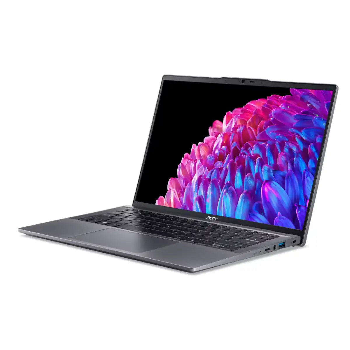 โน๊ตบุ๊ค Acer Swift Go 14 SFG14-63-R1F1 Ryzen7 สีเทา (Steel Gray)SpeedCom