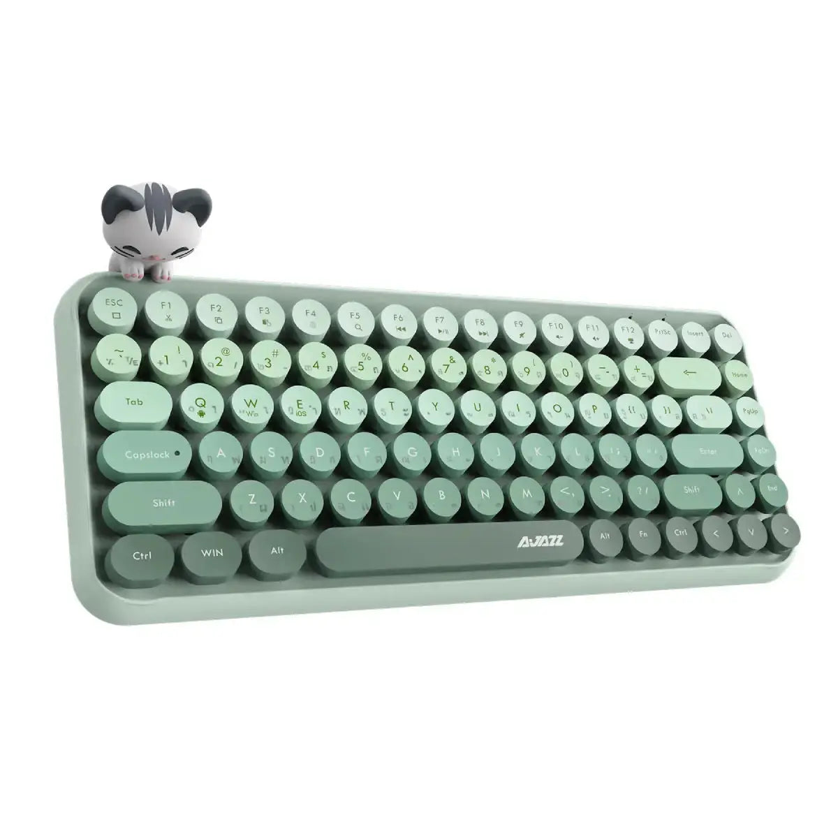 คีย์บอร์ด Ajazz AK308I Magnetic Kitti Wireless Bluetooth - Speedcom